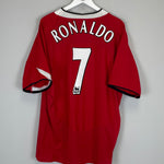 2004/05 MANCHESTER UNITED RONALDO #7 HOME SHIRT (XXXL) NIKE