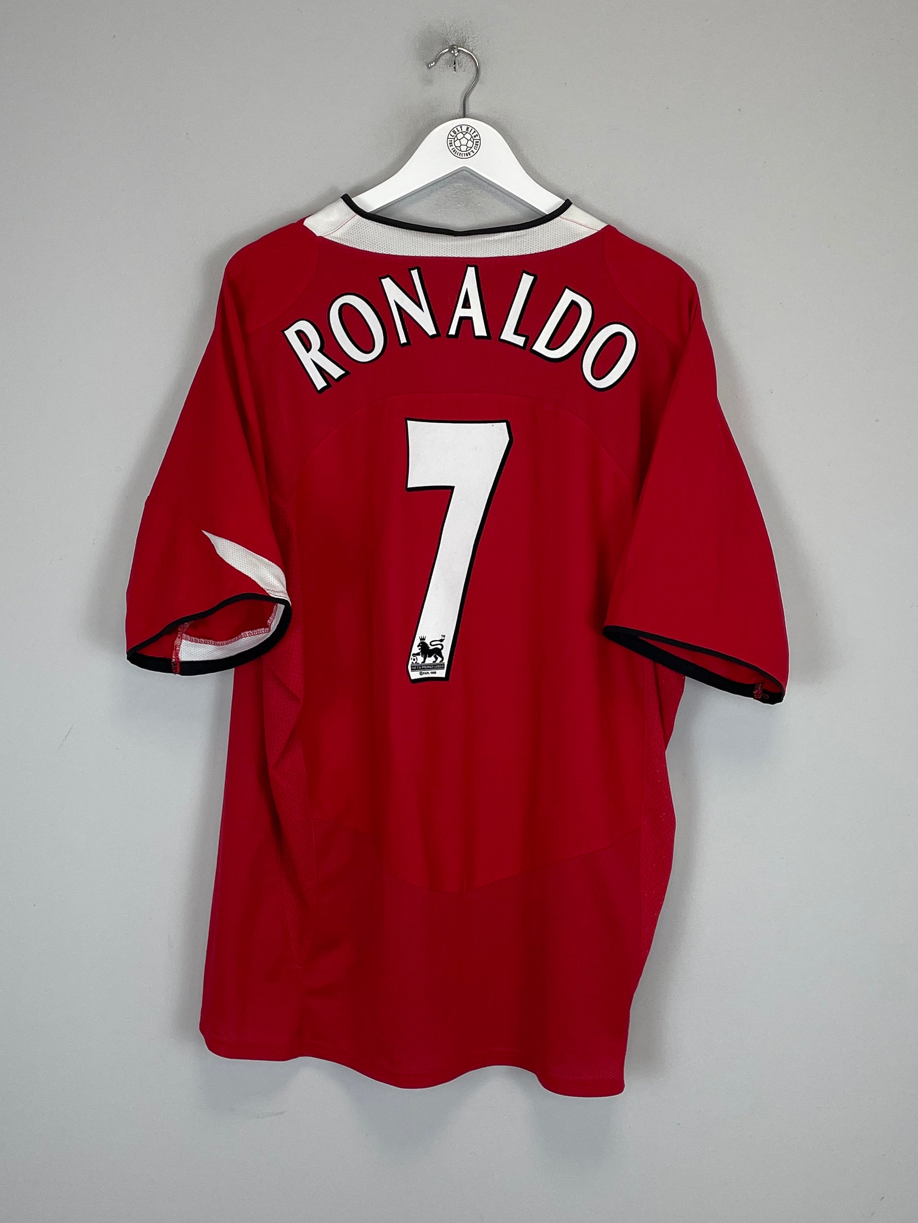 2004/05 MANCHESTER UNITED RONALDO #7 HOME SHIRT (XXXL) NIKE