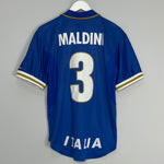 1996/97 ITALY MALDINI #3 HOME SHIRT (M) NIKE