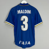 1996/97 ITALY MALDINI #3 HOME SHIRT (M) NIKE