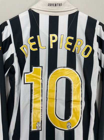 2006/07 JUVENTUS DEL PIERO #10 HOME SHIRT (S) NIKE