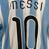 2010/11 ARGENTINA MESSI #10 HOME SHIRT (L) ADIDAS