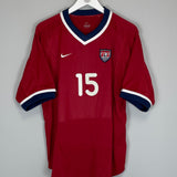 2000/02 USA STONE #15 AWAY SHIRT (M) NIKE