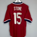 2000/02 USA STONE #15 AWAY SHIRT (M) NIKE