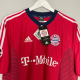 2002/04 BAYERN MUNICH BALLACK #13 *BNWT* C/L HOME SHIRT (L) ADIDAS