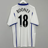 2002/03 EVERTON ROONEY #18 AWAY SHIRT (L) PUMA