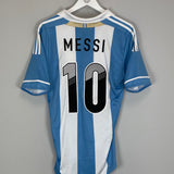 2011/13 ARGENTINA MESSI #10 HOME SHIRT (M) ADIDAS