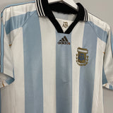 1998/00 ARGENTINA HOME SHIRT (M) ADIDAS