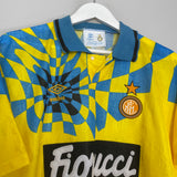 1992/94 INTER MILAN AWAY SHIRT (L) UMBRO