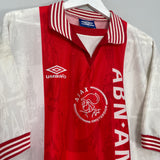 1996/97 AJAX HOME SHIRT (XL) UMBRO