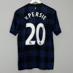 2013/14 MANCHESTER UNITED V.PERSIE #20 AWAY SHIRT (M) NIKE