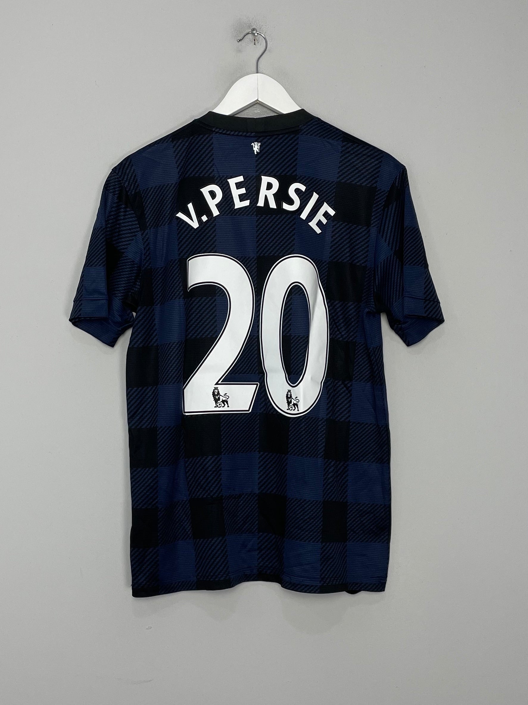 2013/14 MANCHESTER UNITED V.PERSIE #20 AWAY SHIRT (M) NIKE