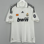 2008/09 REAL MADRID HOME SHIRT (L) ADIDAS