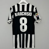 2013/14 JUVENTUS MARCHISIO #8 HOME SHIRT (M) NIKE