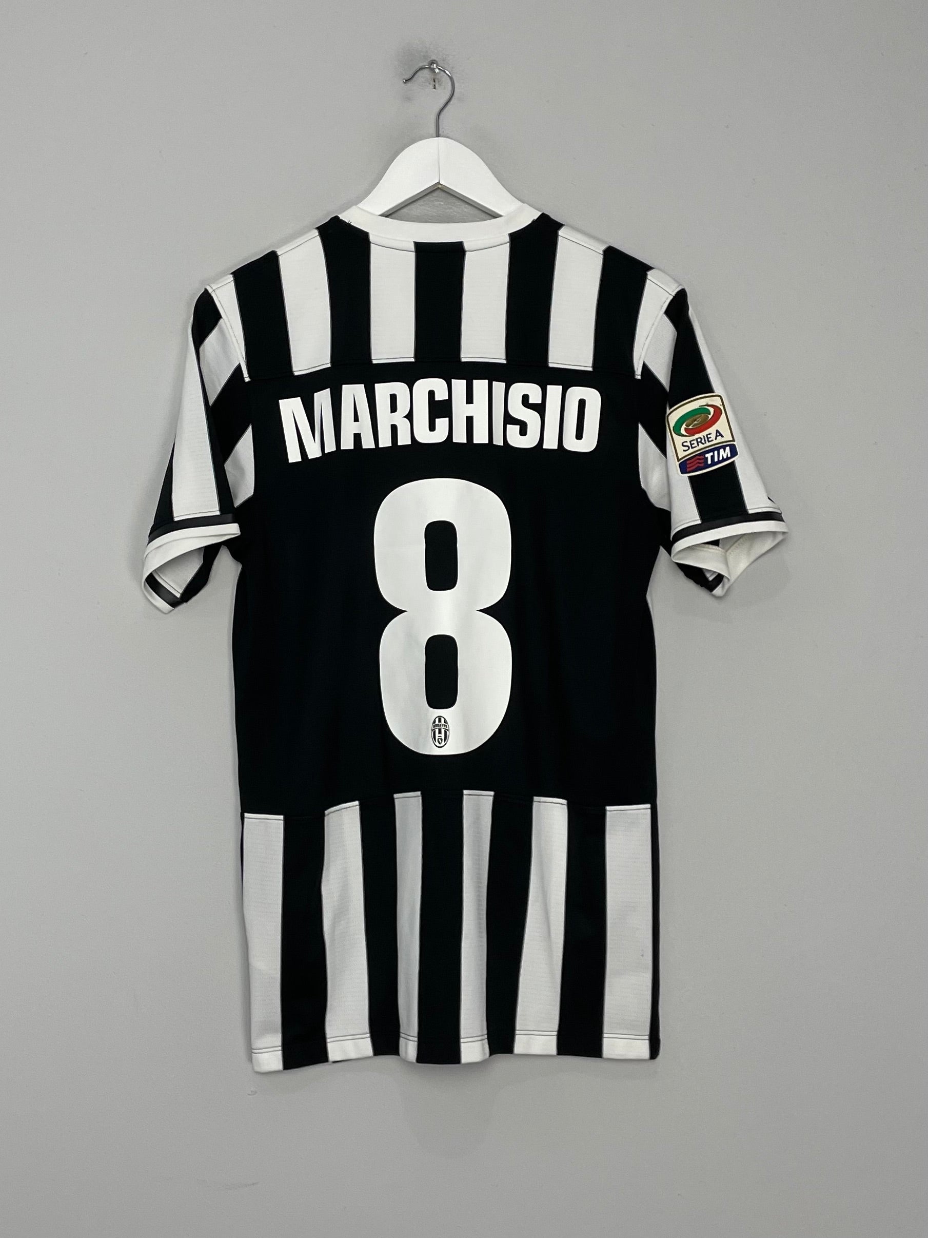 2013/14 JUVENTUS MARCHISIO #8 HOME SHIRT (M) NIKE