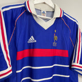 1998/99 FRANCE HOME SHIRT (L) ADIDAS