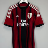 2014/15 AC MILAN HONDA #10 HOME SHIRT (M) ADIDAS