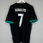 2017/18 REAL MADRID RONALDO #7 AWAY SHIRT (XL) ADIDAS