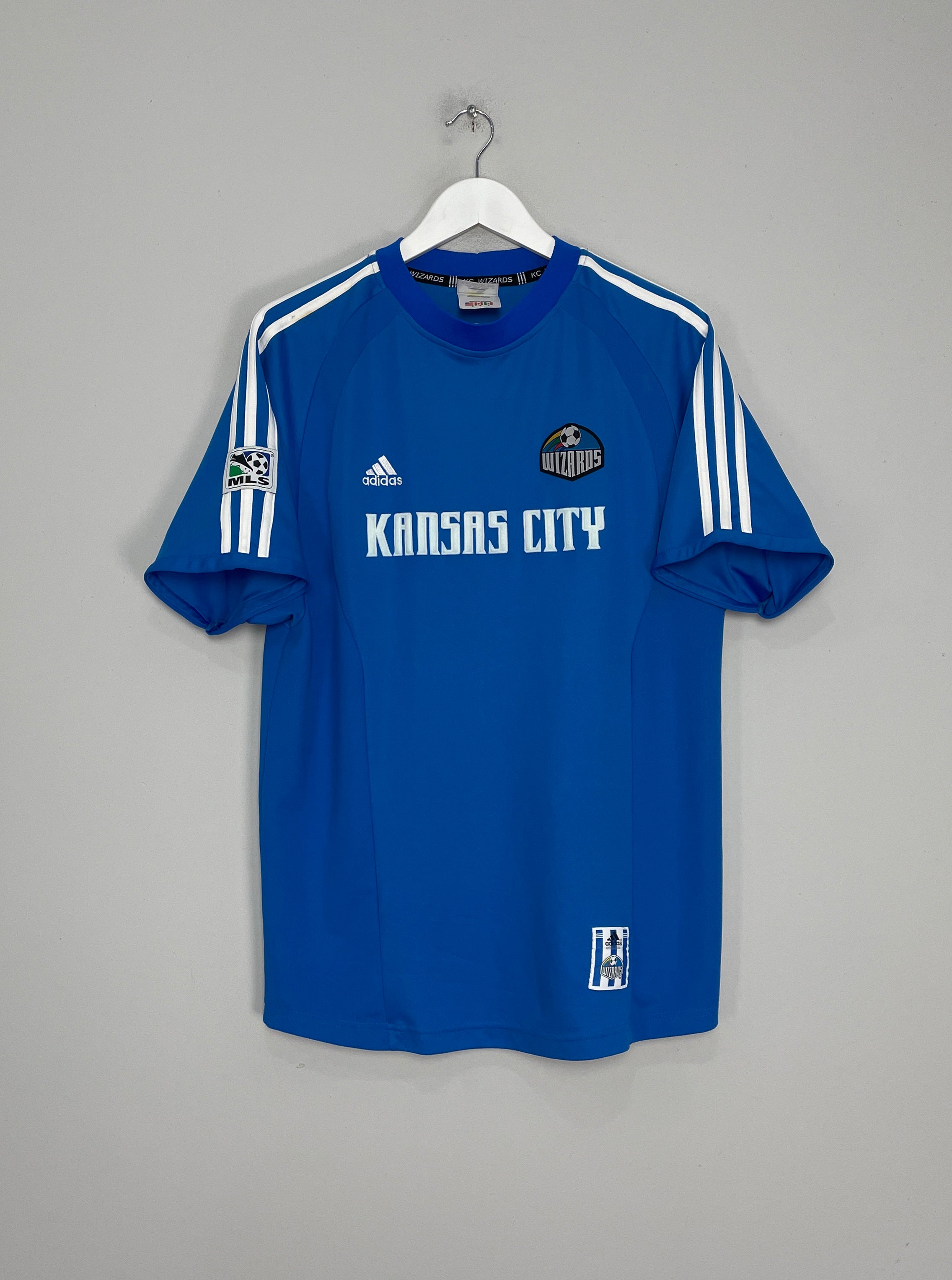 2000/01 KANSAS CITY WIZARDS HOME SHIRT (M) ADIDAS