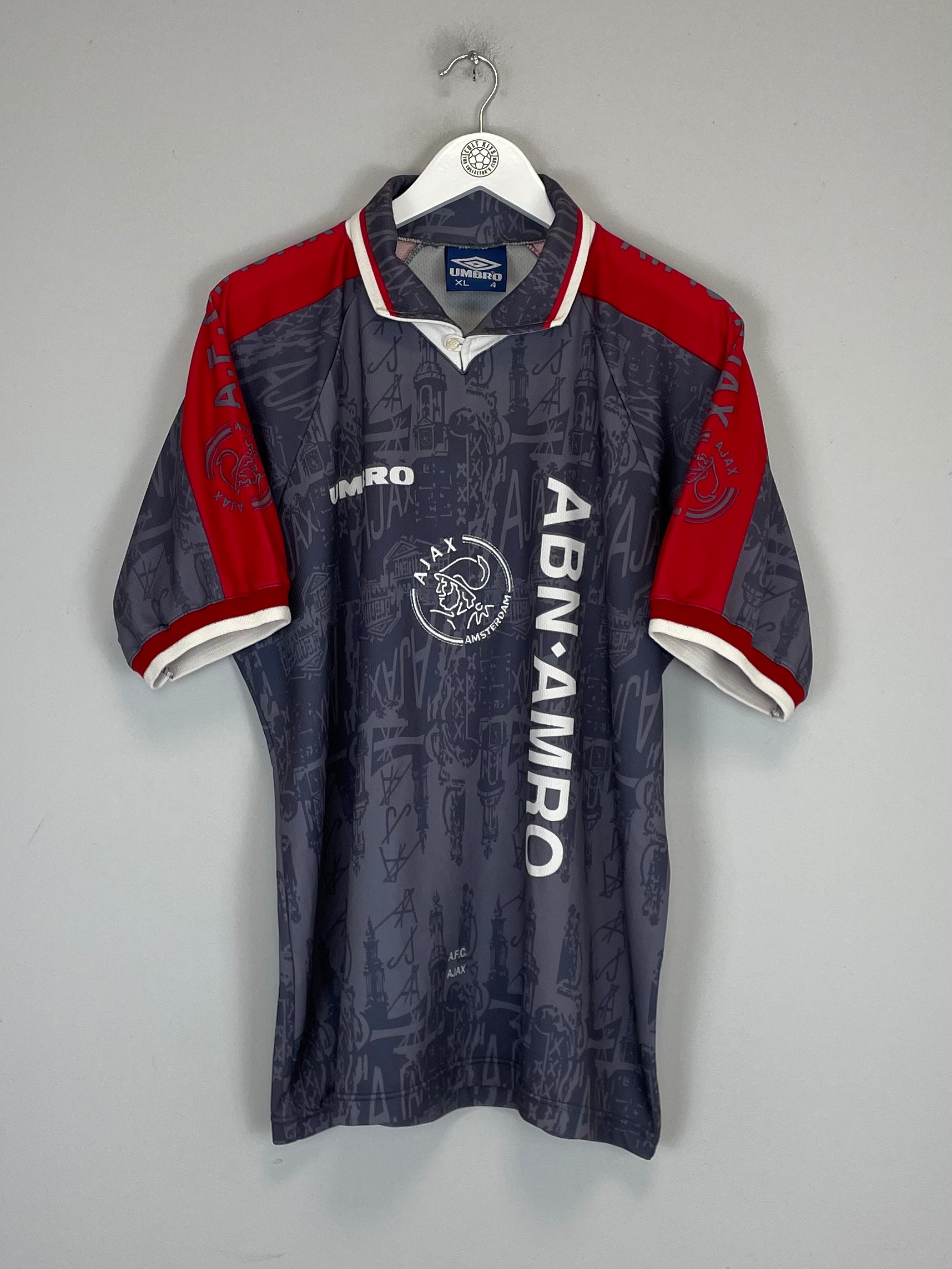 1996/97 AJAX AWAY SHIRT (XL) UMBRO