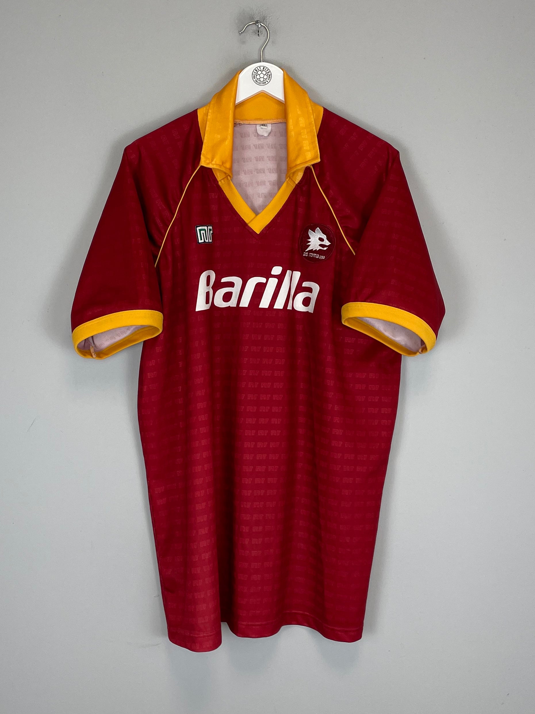 1987/88 ROMA HOME SHIRT (XL) NR