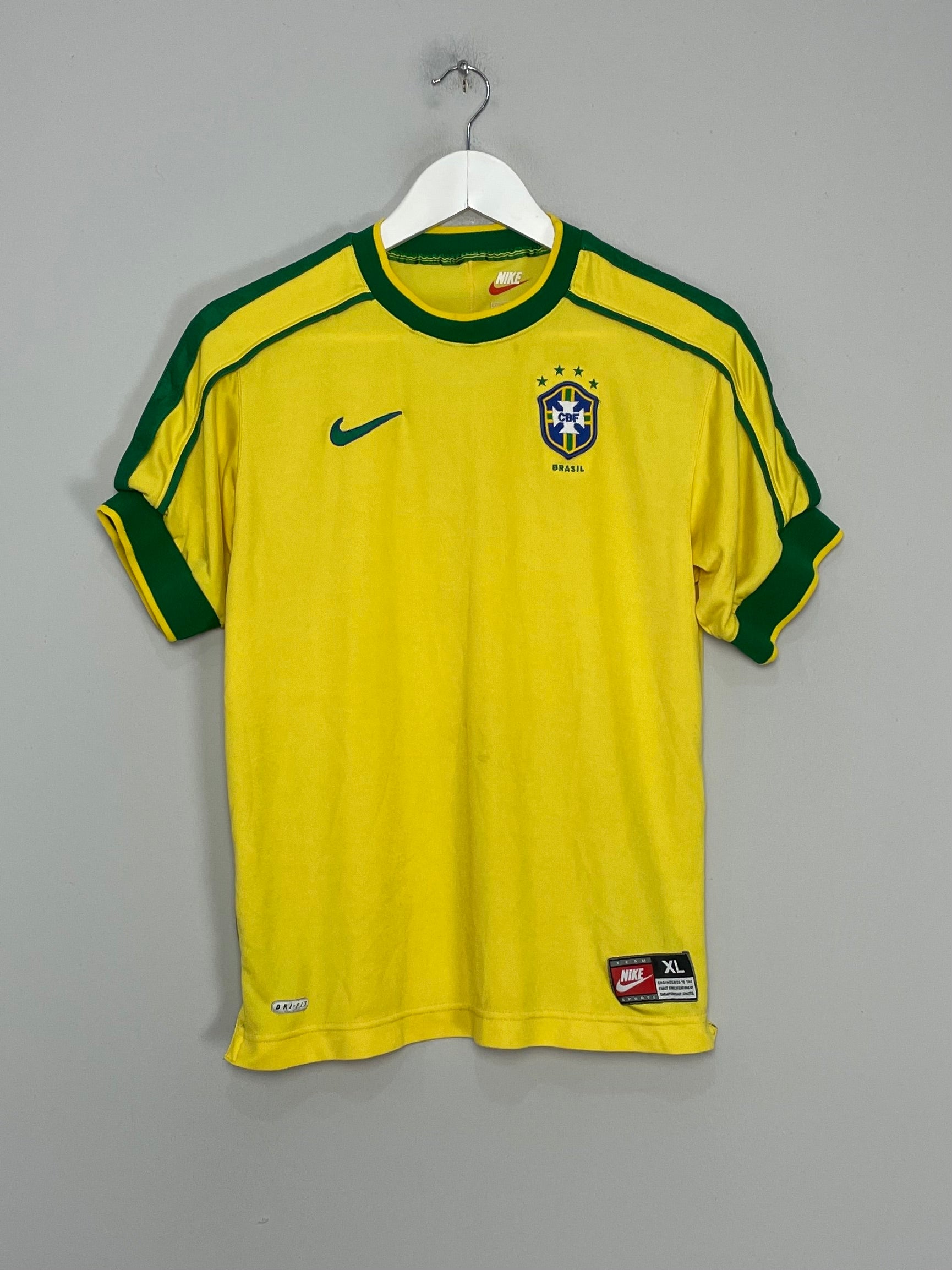 1998/00 BRAZIL HOME SHIRT (XL.KIDS) NIKE