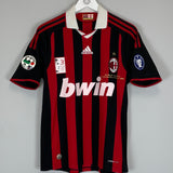 2009/10 AC MILAN MALDINI #3 *TRIBUTE* HOME SHIRT (S) ADIDAS