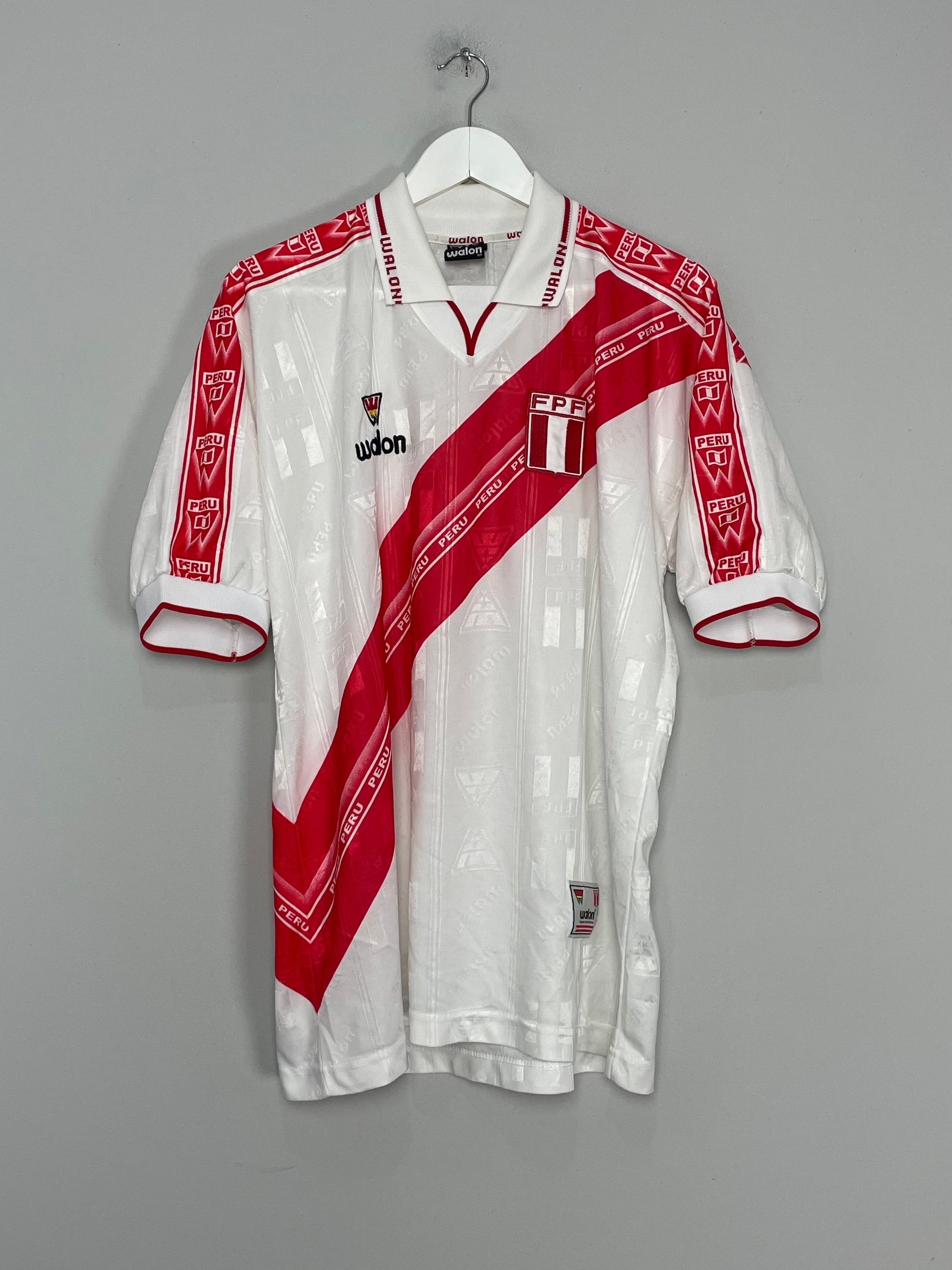 2000/01 PERU HOME SHIRT (XL) WALON