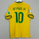 2014/15 BRAZIL NEYMAR JR #10 *PLAYER ISSUE* HOME SHIRT (XL) NIKE