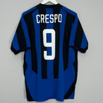 2003/04 INTER MILAN CRESPO #9 HOME SHIRT (L) NIKE