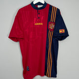 1996/98 SPAIN HOME SHIRT (M) ADIDAS