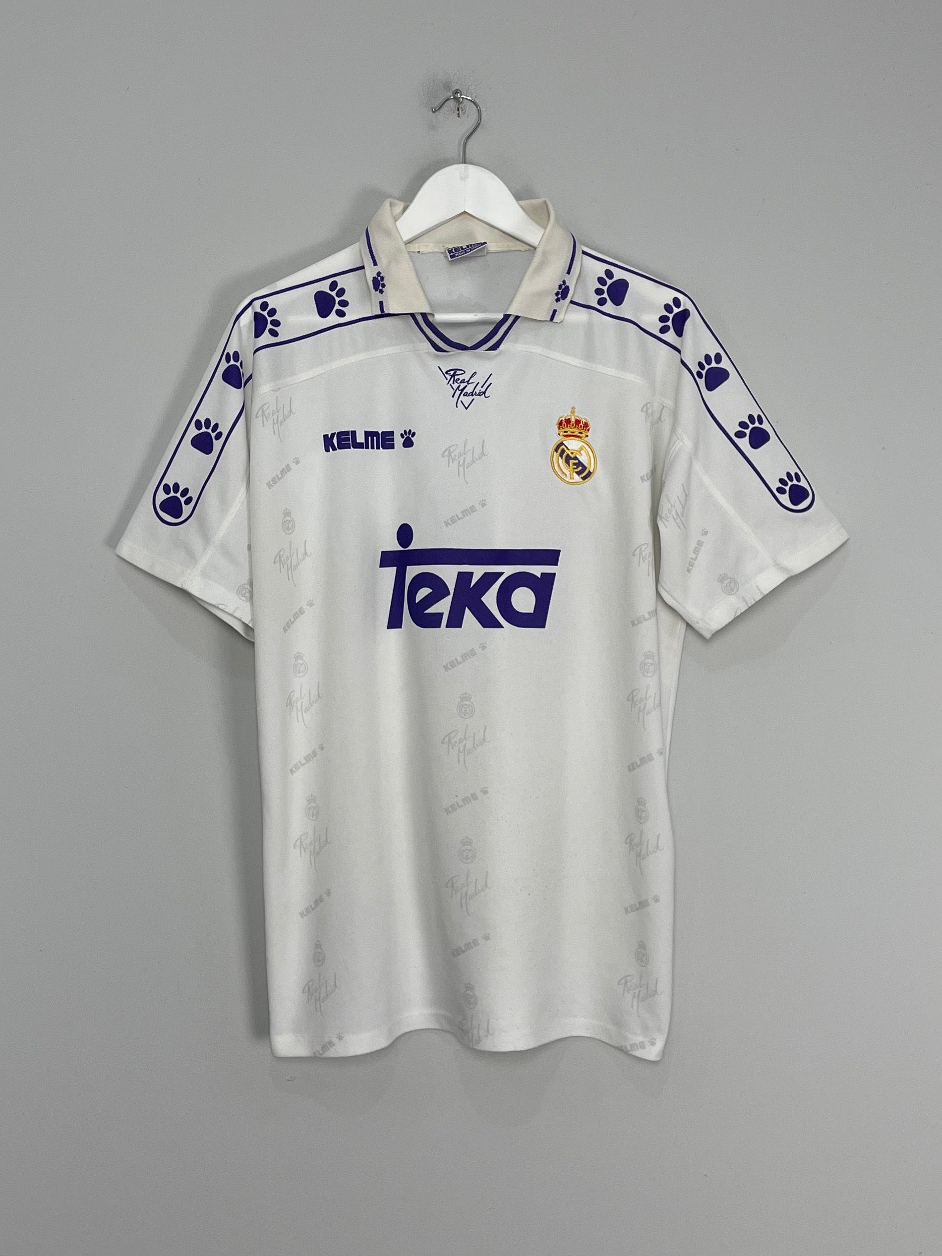 1994/95 REAL MADRID HOME SHIRT (M) KELME