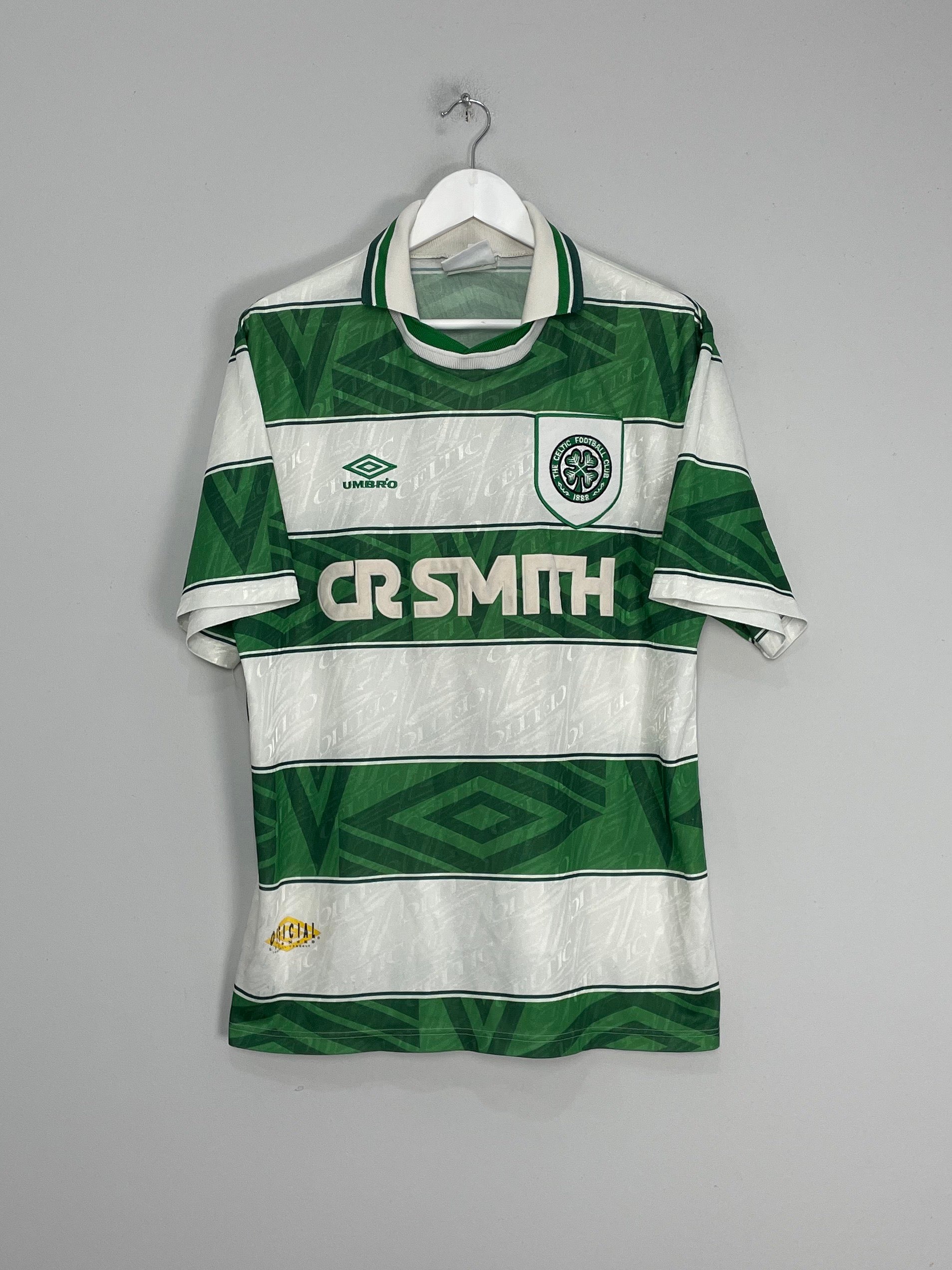 1993/95 CELTIC HOME SHIRT (L) UMBRO