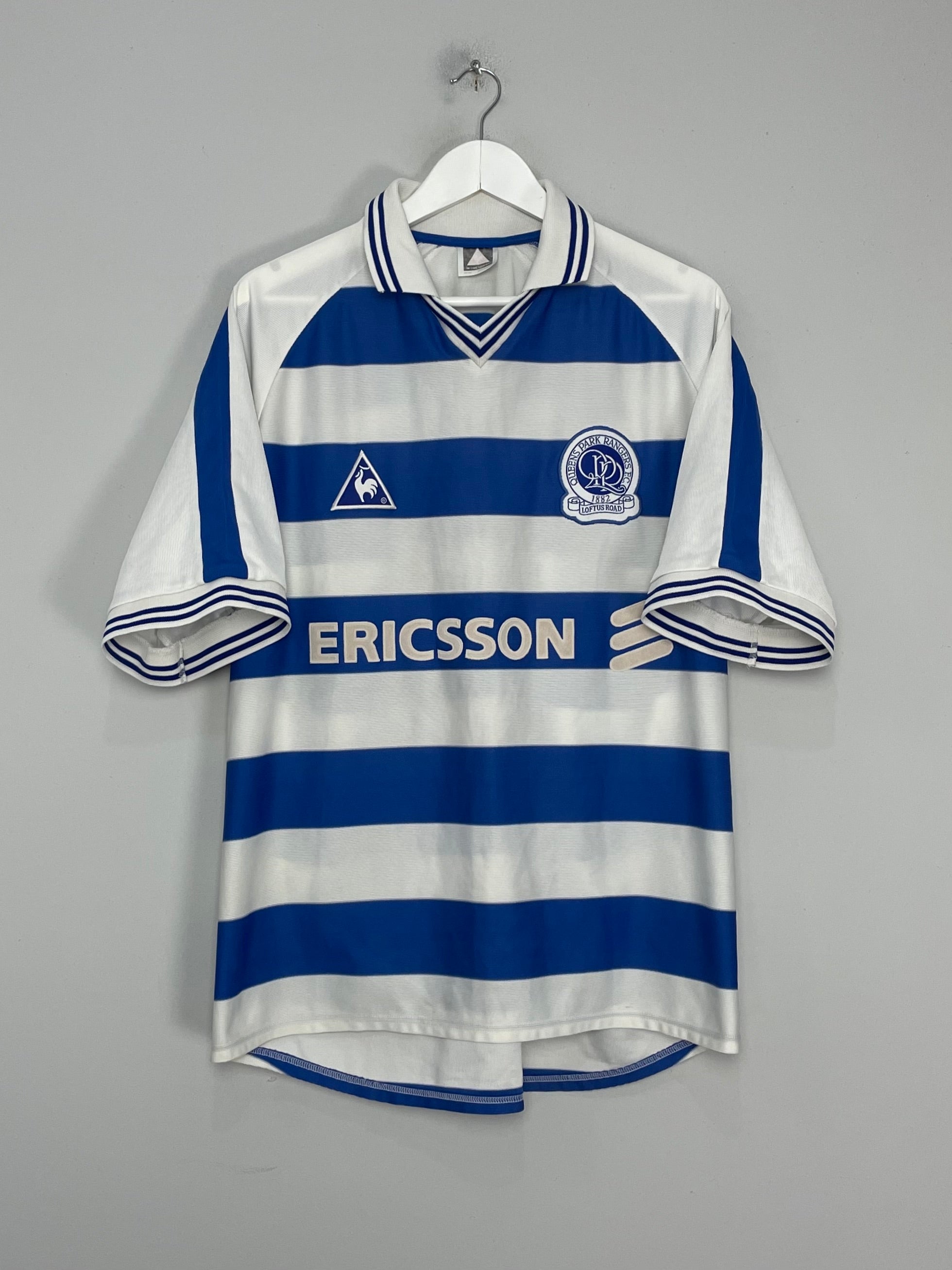 2000/01 QPR HOME SHIRT (L) LE COQ