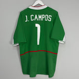 2003/04 MEXICO J.CAMPOS #1 HOME SHIRT (XL) NIKE