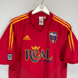 2005 REAL SALT LAKE HOME SHIRT (L) ADIDAS