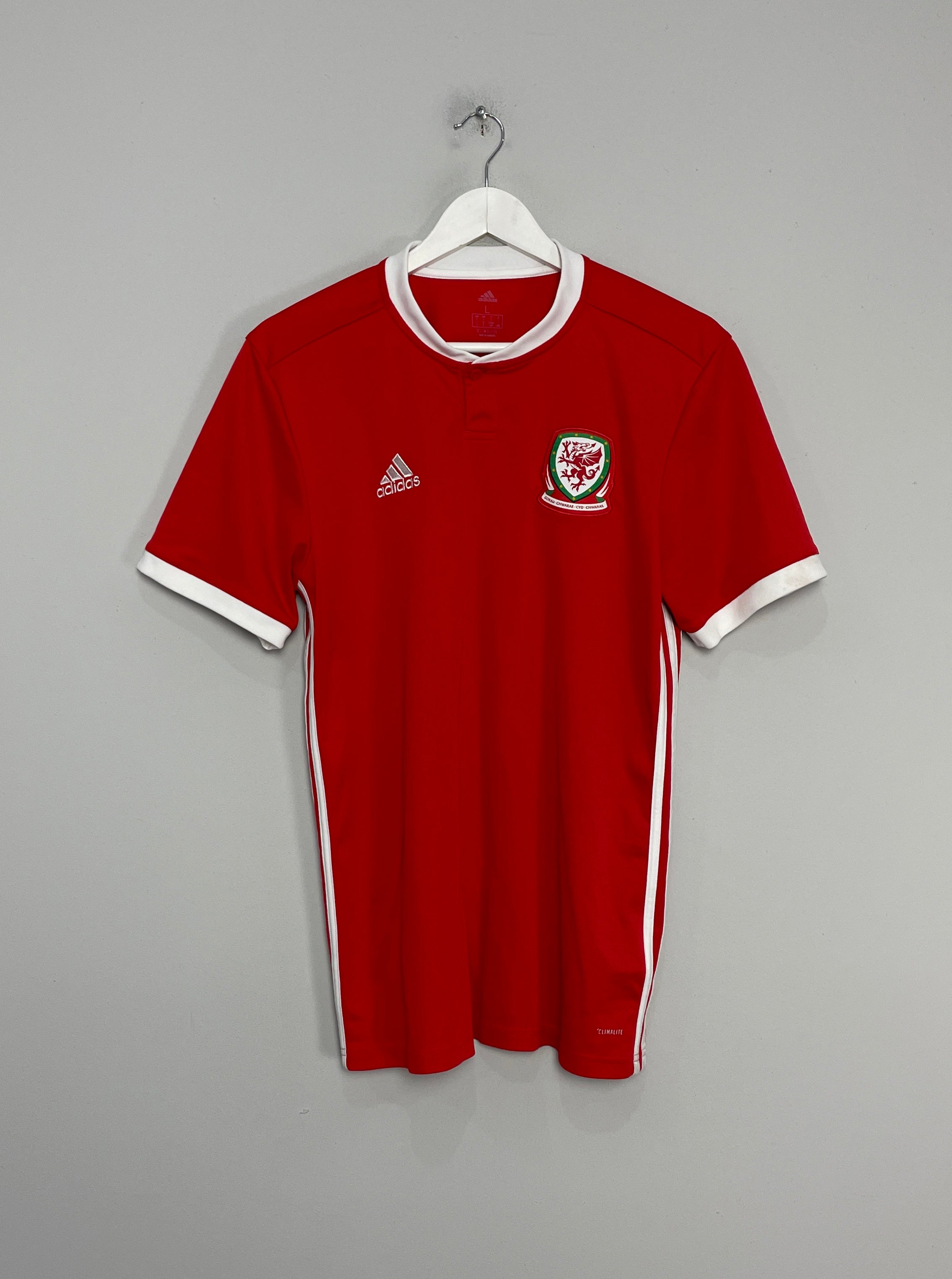 2018/19 WALES HOME SHIRT (L) ADIDAS