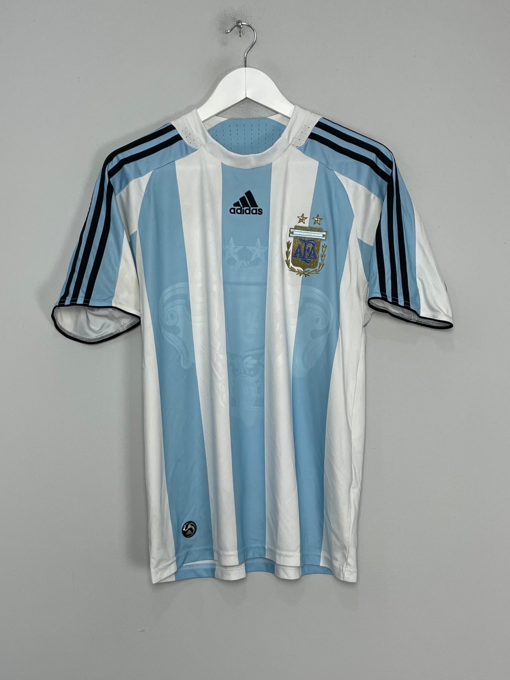 2007/09 ARGENTINA HOME SHIRT (M) ADIDAS