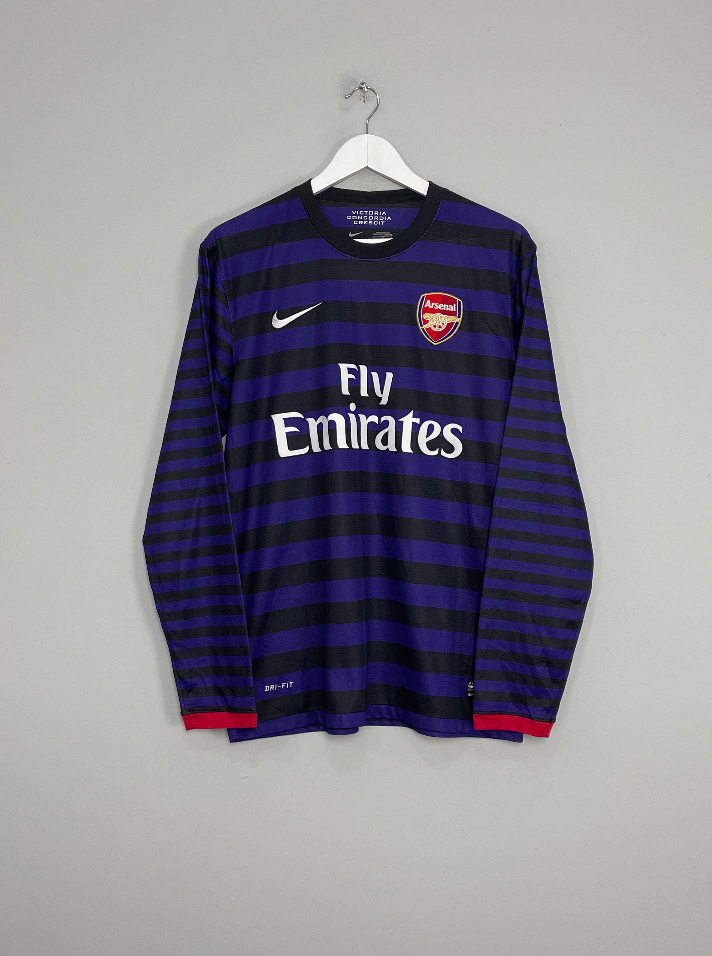 Image of the Arsenal shirt from the 2012/13 season