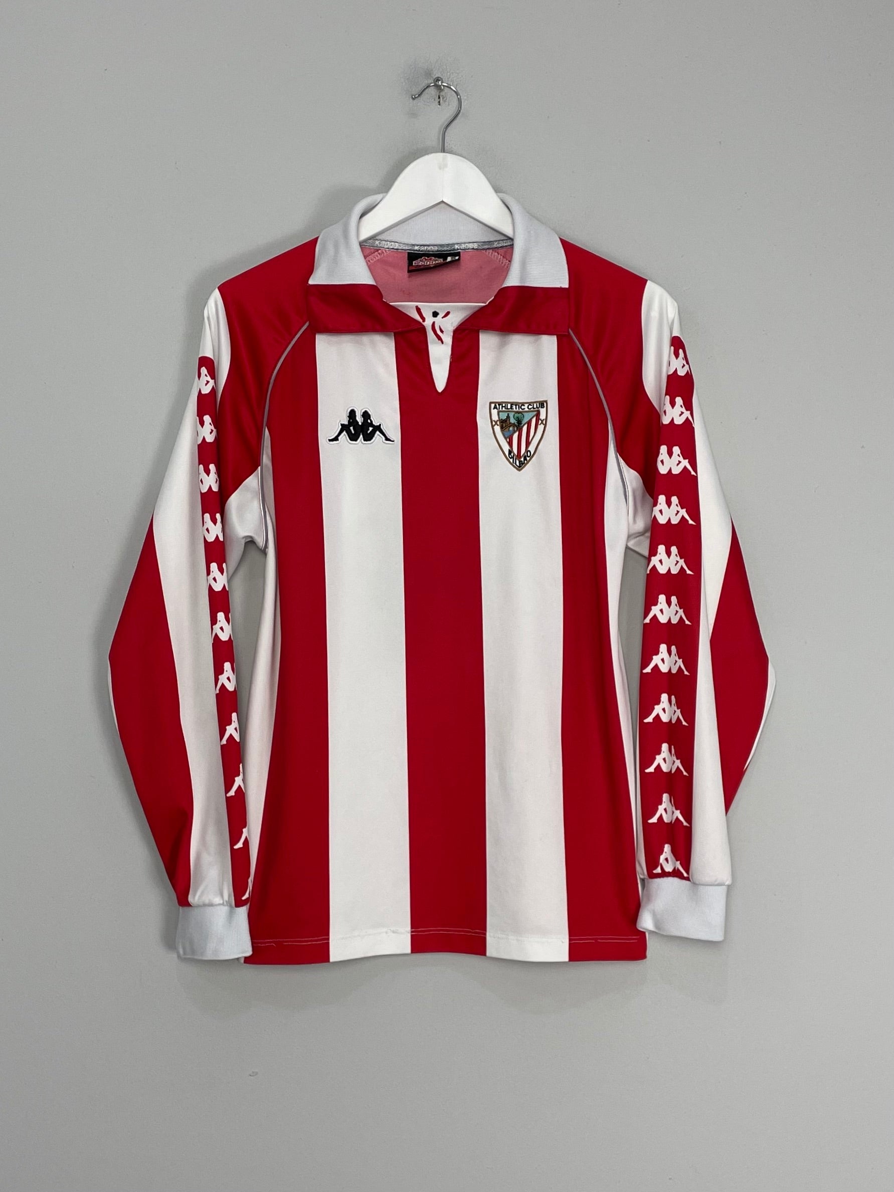 1998/99 ATHLETIC BILBAO #4 L/S HOME SHIRT (S) KAPPA