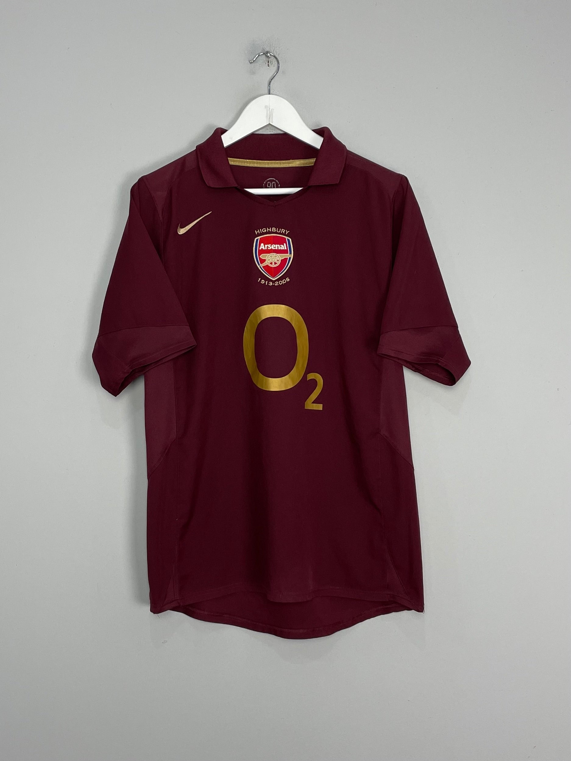 2005/06 ARSENAL FRIEMAN #18 HOME SHIRT (S) NIKE