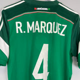 2014/15 MEXICO R.MARQUEZ #4 HOME SHIRT (M) ADIDAS