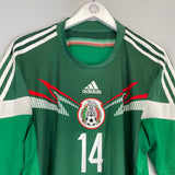 2014/15 MEXICO J.HERNANDEZ #14 HOME SHIRT (L) ADIDAS