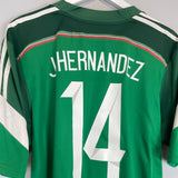 2014/15 MEXICO J.HERNANDEZ #14 HOME SHIRT (L) ADIDAS