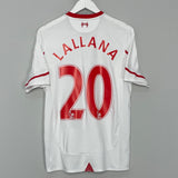 2015/16 LIVERPOOL LALLANA #20 AWAY SHIRT (M) NEW BALANCE