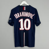 2014/15 PSG IBRAHIMOVIC #10 HOME SHIRT (M) NIKE