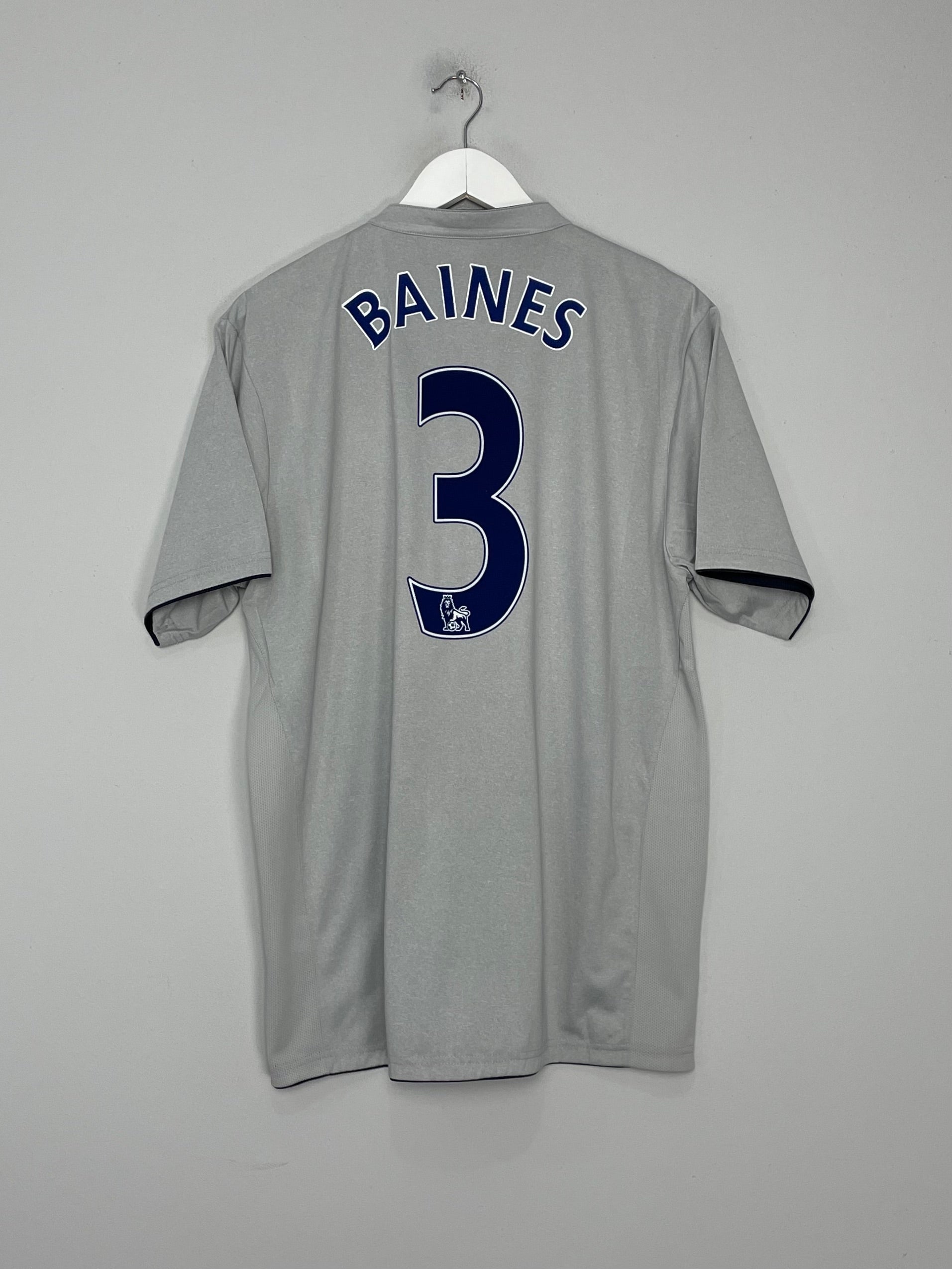 2011/12 EVERTON BAINES #3 THIRD SHIRT (L) LE COQ