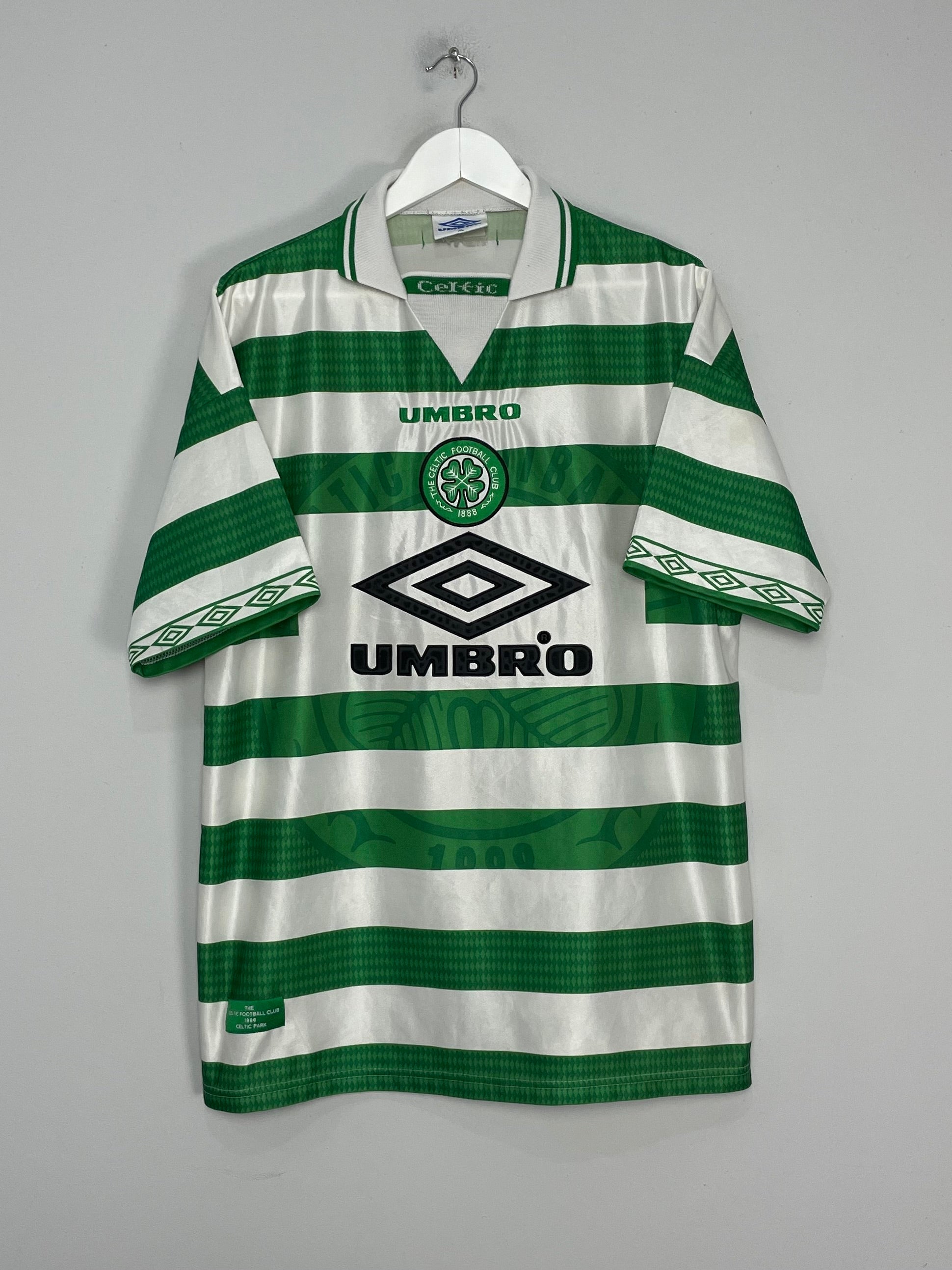 1997/99 CELTIC HOME SHIRT (XL) UMBRO