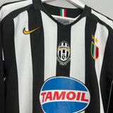 2005/06 JUVENTUS IBRAHIMOVIC #9 L/S HOME SHIRT (L) NIKE