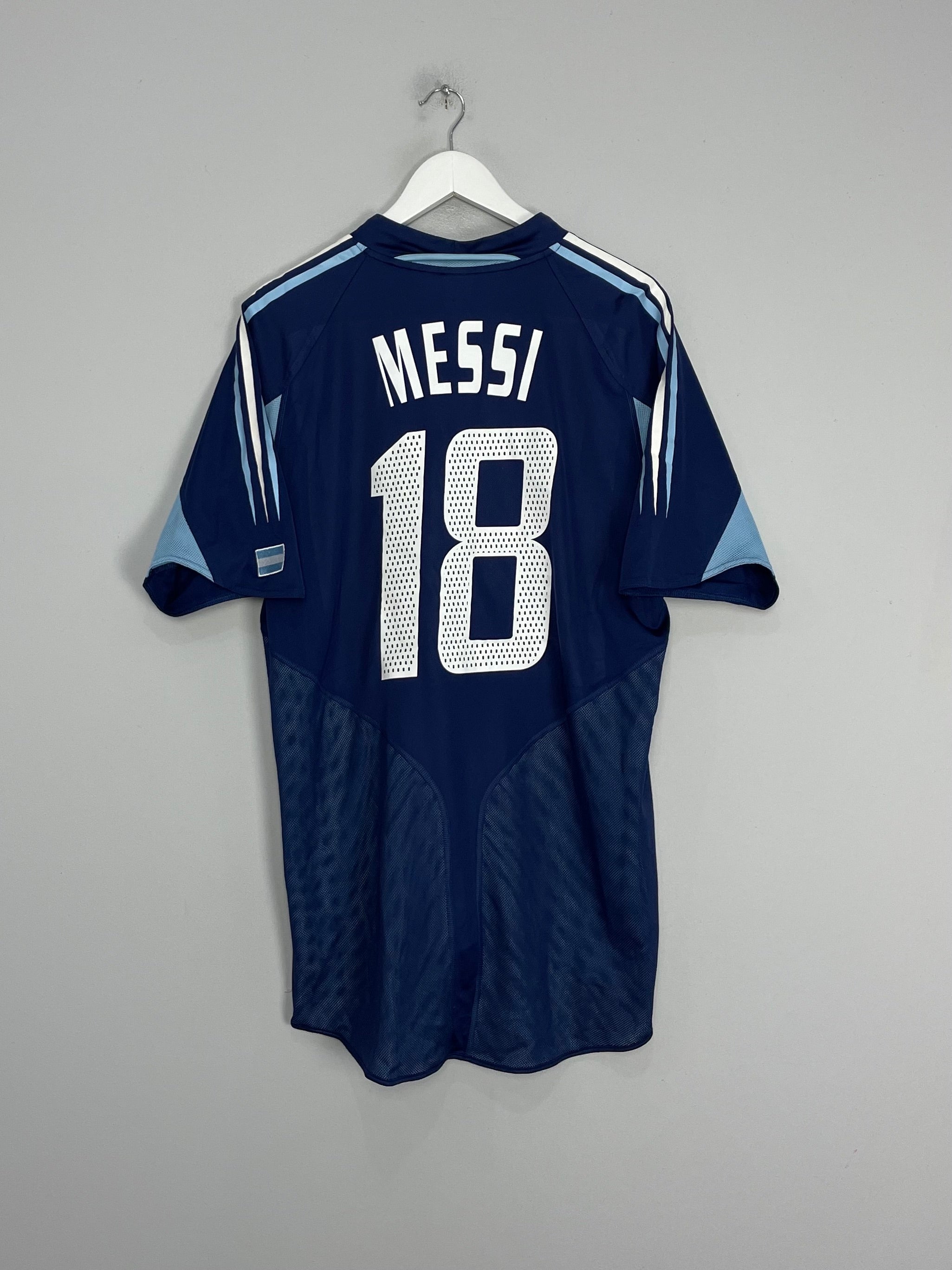 2004/05 ARGENTINA MESSI #18 AWAY SHIRT (L) ADIDAS